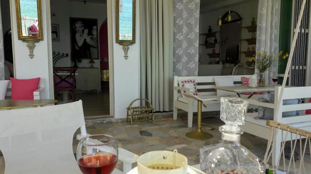 Bloom Villa By The Sea (Adults Only) Agia Pelagia Dış mekan fotoğraf